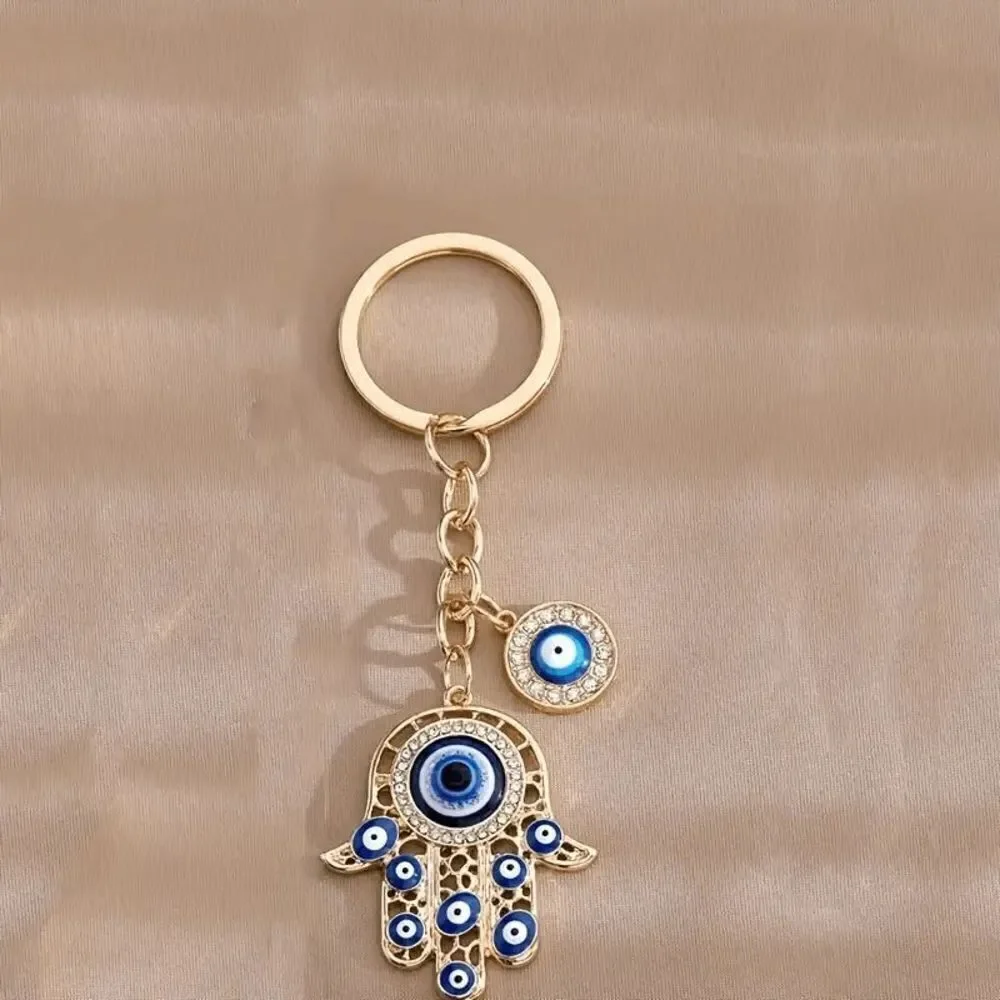Hamsa Hand Keychain‎